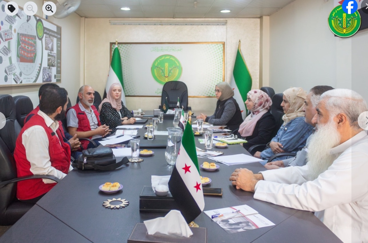 استقبال جمعية إنعاش الفقير الخيرية وفداً من منظمة خطوة